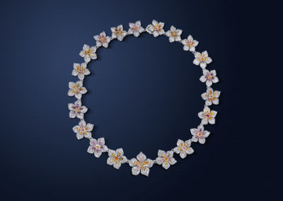 Diamond necklace design