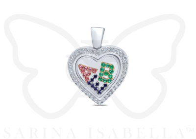 Heart pendant from benny and the gems